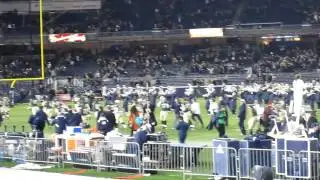 Notre Dame Army Yankee Stadium post game.MOV