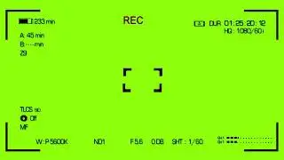 Camera Recording Green Screen # 1080P # After Effects # Special Effects
