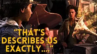 Louis Mocks Clem and Ruby | The Walking Dead: The Final Season.