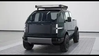 Photo Review of Canoo's 2023 EV Truck @canoo #canoo #shorts