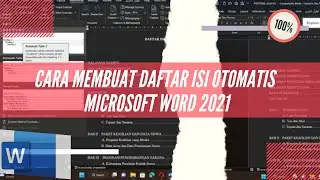 Cara Membuat Daftar Isi Otomatis di Ms Word 2021
