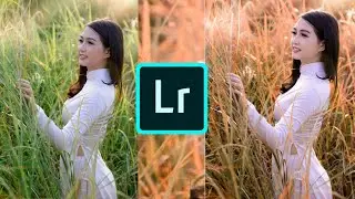 Lightroom orange moody effect photo editing tutorial ||PRESET download free ||