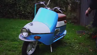 Ретро мотороллер Чезет Cezet 502 1962 года