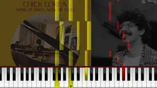 Chick Corea - Windows - MIDI Piano Tutorial / Transcription