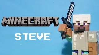 Mattel Minecraft Diamond Level Steve Figure Review
