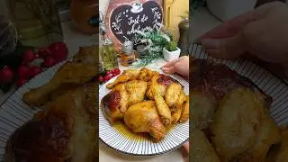 Вкусная курочка в апельсиновом маринаде с соевым соусом в духовке 