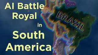 South American Battle Royal  | HOI4 Timelapse