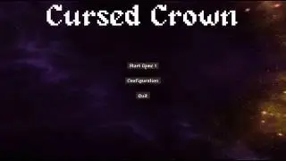 Cursed Crown OpenGL/C++ : Basic AI mage, Finite State Machine menu