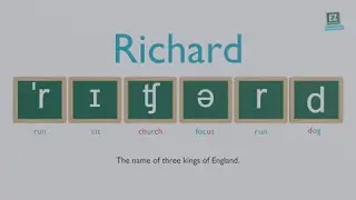 How to pronounce Richard ?