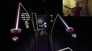 Beat Saber - How I look like playing my favourite speed map
