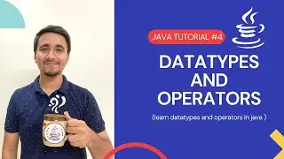 Data Types And Operators in java || Java tutorial 2022