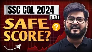 SSC CGL 2024 Tier 1 SAFE SCORE ?🔥|| Expected Cut Off 😱🔥- RaMo Sir