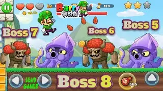 Barry world adventure Game Level 8 Bosses 