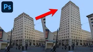 How to Extend Object Like Building in Adobe Photoshop Tutorial