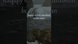 Iymonning halovati uchun...