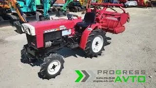 Обзорное видео полноприводного минитрактора MITSUBISHI MT13 