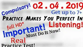 IELTS Listening Practice Test 2019 With Answers | 02.04.2019
