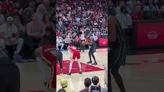 No Chikfila today 😂 | At the Hawks Game | Livehiphopdaily 