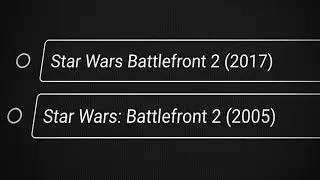 Which Battlefront game is better?