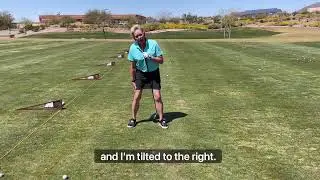 Power Tilt in Golf Swing Longer Drives - Tina Tombs