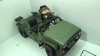 Сборка УАЗ 469 №61№62№63№64 Масштаб 1:8 (Deagostini)