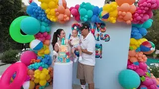 CHEVY'S WET N' WILD ONE PARTY!!!!!!🥳🎈🎂💦