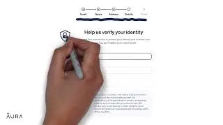 How to set up your new Aura account