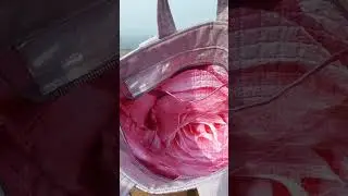 Заказали вот такую!!! СУМОЧКА "ПЕРЛАМУТРОВАЯ" #творчество #сумка #лето #роза