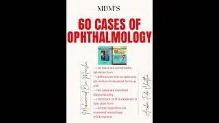 MBM's 60 cases of Ophthalmology |Available now all over Pakistan |MSC|Zubair Book Depot