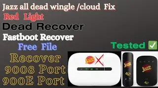 Jazz MF673, W02 And R191j Dead Boot repair  || Jazz wingle repair 