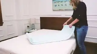 Lucid Memory Foam Mattress Topper Review - What happened surprised me!