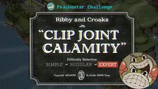 Cuphead Peashooter Expert Challenge - Ribby and Croaks