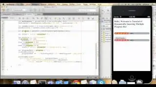 Inserting Multiple Progress Bar Using JavaScript