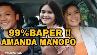 99% PERSIS AMANDA MANOPO BAPER KETEMU NALENDRA !!! | PRANK TAXI ONLINE