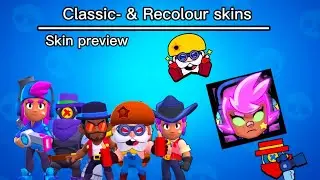 Brawl stars | Everything you need to know about the Classic original- & Recolour skins #brawlstars