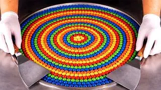 How To Turn 1.000 M&M's Into Ice Cream Rolls | ASMR