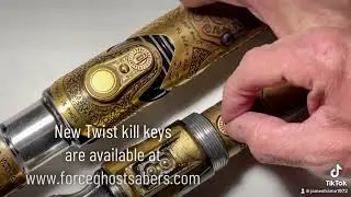 Force Ghost Sabers Lightsaber (Twist) Kill Keys www.forceghostsabers.com #forceghostsabers