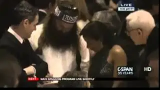 WHCD: Susan Rice Gets Willie Robertson's Autograph