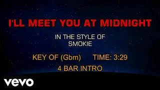Smokie - I'll Meet You At Midnight (Karaoke)