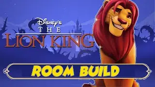 Lion King Indoor Oasis Room Build - Disney Dreamlight Valley