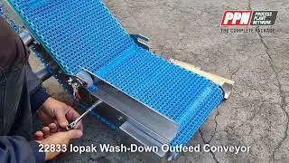 22833 Iopak Wash Down Outfeed Conveyor