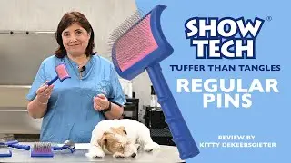 Show Tech Tuffer Than Tangles - Regular Pins - Review by Kitty Dekeersgieter