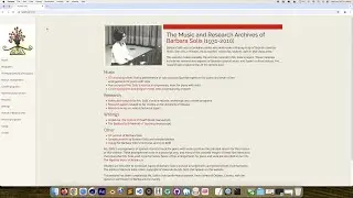 Website for Barbara Solis – How It Was Made – Hugo & Tina CMS