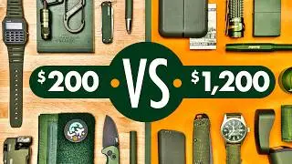 $200 vs $1,200 Green Everyday Carry Kits (Worth It?)