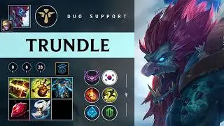 Trundle Support vs Nautilus - KR Master Patch 26.07