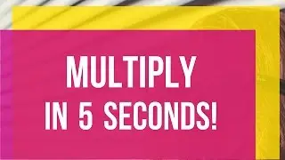 Multiplication Trick 3 digit number with 2 digit number IN SECONDS!