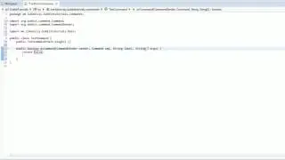 Bukkit Plugin Tutorials - Episode 1 (Commands)