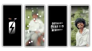 New Trending 1 Pic Animation lyrical video editing in Alight Motion Instagram trending Video Make in