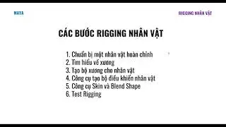 Maya I Rigging I KhaiNiem