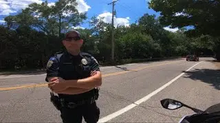 Cool Cop! - S1000RR Pulled Over